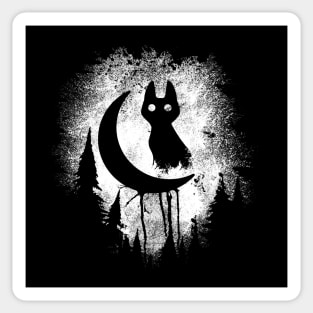 Midnight Cat Sticker